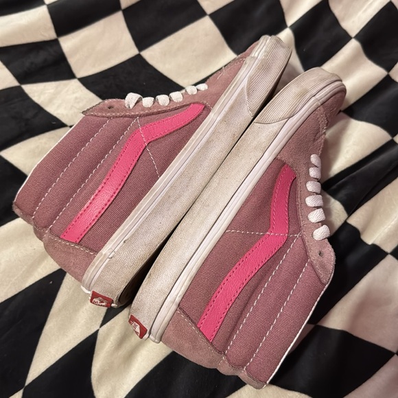 Vans Skateboard Shoe Women’s 6.5 Men’s 5 Rose Pink Sneakers Unisex Streetwear - Picture 3 of 7
